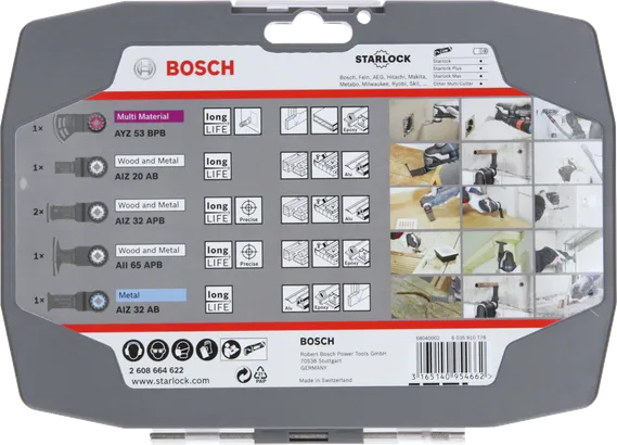Conjunto de gesso cartonado elétrico Bosch Starlock.