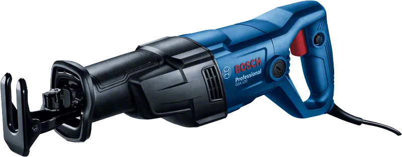 Serra alternativa Bosch GSA 120 para cortar madeira.