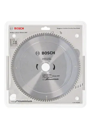 Lâmina de serra circular Bosch 254x30mm 100T.