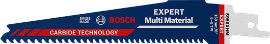 Lâmina de serra alternativa Bosch EXPERT Multi Material de 150 mm.