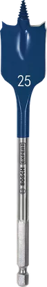 Broca tipo pá de corte rápido Bosch EXPERT de 25 mm.