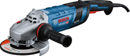 Rebarbadora Bosch GWS 30-180 PB com disco de 180 mm.