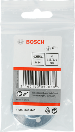 Porca de fixação Bosch M14 115/230 mm.