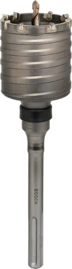 Broca de núcleo Bosch PRO SDS max-5 com 8 dentes e 82 mm de diâmetro.