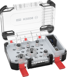 Conjunto de serras copo Bosch PRO Sheet Metal PC Plus, 8 peças em caixa.