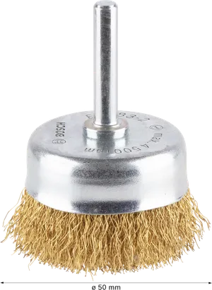 Escova de limpeza Bosch PRO Multi Material, com fio de latão de 50 mm.