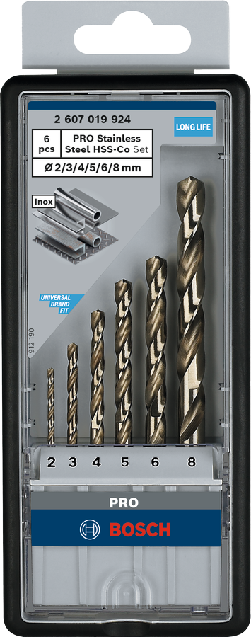 PRO Stainless Steel HSS-Co