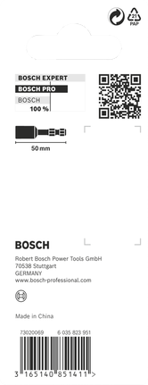 Porca Bosch PRO 8 x 50 mm.