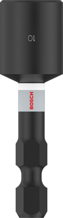 Chave de impacto Bosch PRO Nutsetter 10 x 50 mm com haste sextavada de 1/4".