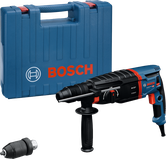 Berbequim de martelo rotativo Bosch GBH 2-26 F com estojo.