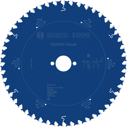 Lâmina de serra circular Bosch EXPERT Wood 240 mm T48.