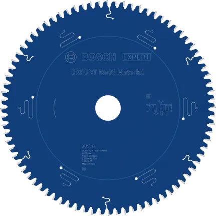Lâmina de serra circular Bosch EXPERT Multi Material, 80 dentes.
