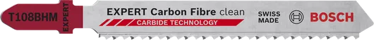 Lâmina de serra tico-tico Bosch EXPERT Carbon Fibre Clean T108BHM.