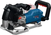 Fresadora de parede Bosch GNF18V-40 com extração de pó.