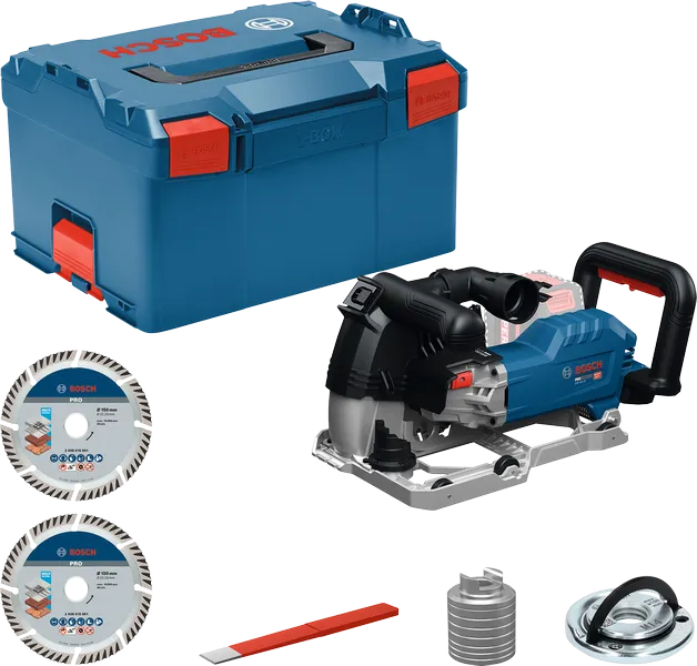 Kit de fixação de parede Bosch GNF 18V-40 com caixa L-Boxx.