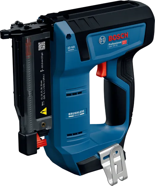 Pregador pneumático sem fios Bosch GNH 18V-35 de calibre 23.