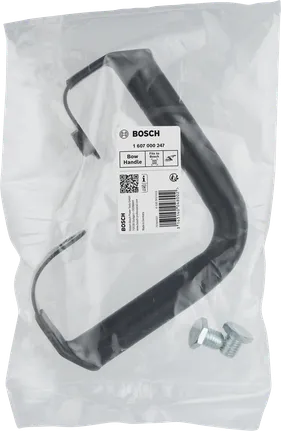 Pega universal Bosch Bow Handle, acessório na embalagem.