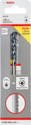 Bosch CYL-5 6mm concrete drill bit.
