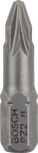 Bosch PZ2 Extra Hard screwdriver bit for hex shank.