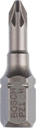 Bosch screwdriver bit PZ1 Extra Hard 25mm.
