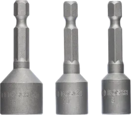 Bosch 3-piece nutsetter set 8 10 13 mm.