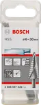 Bosch HSS step drill bit 6-30mm for metal drilling.