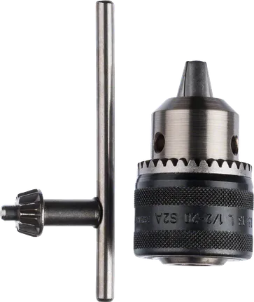 Bosch keyed chuck 13 mm with replacement key.