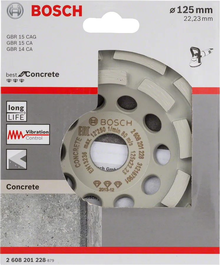 Bosch diamond grinding head Best for Concrete 125mm.