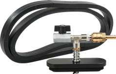 Bosch vacuum set for GCR 180/350 dust extraction.