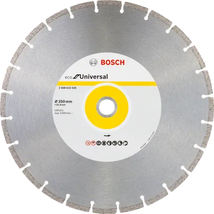 Bosch Diamond Cutting Disc ECO Universal 350 mm.
