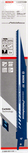 Bosch S 1157 CHM carbide reciprocating saw blade, 225mm.