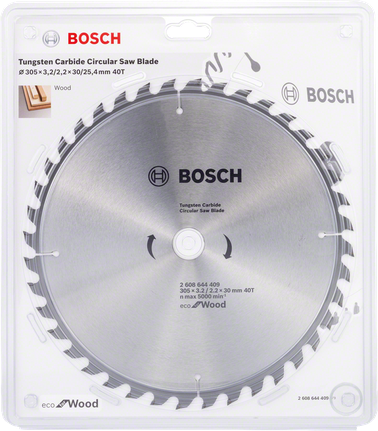 Bosch Circular Saw Blade Eco for wood 305mm 40T.