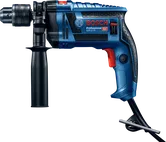 Bosch GSB 13 RE impact drill with side handle.
