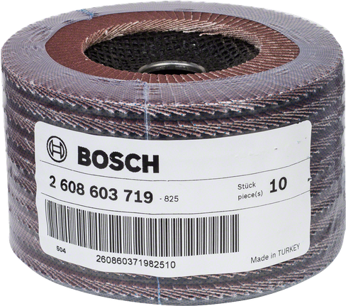 Bosch X431 flap disc 125 mm diameter grit 120.
