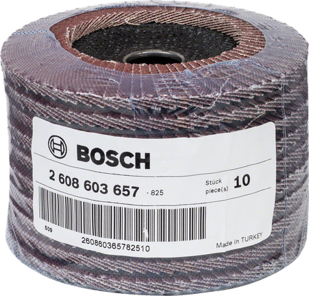 Bosch X431 flap disc 125mm diameter grit 60 for metal.