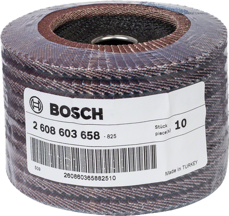 Bosch X431 flap disc for metal, 125 mm grit 80.