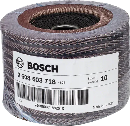 Bosch X431 flap disc 125mm grit 80 for metal.