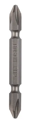 Bosch double ended PH2 screwdriver bit, 65mm.