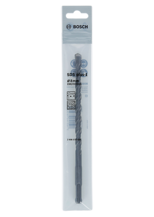 Bosch SDS plus-1 hammer drill bit 8x150x210mm.