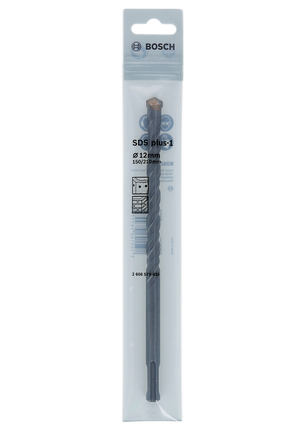 Bosch SDS plus-1 hammer drill bit 12x150x210mm.