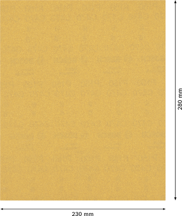 Bosch EXPERT C470 sandpaper sheet 230x280mm G150.