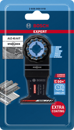 Bosch EXPERT MetalMax AIZ 45 AIT multitool blade 45 mm.