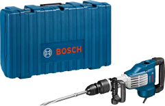 Bosch GSH 11 VC demolition hammer with carrying case.