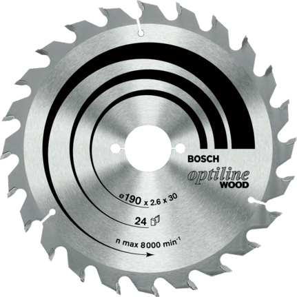 Optiline Wood Circular Saw Blade - Bosch Professional