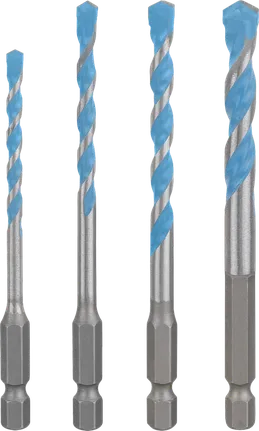Bosch EXPERT HEX-9 Multi Construction Drill Bit Set, 4 pcs.