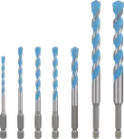 Bosch EXPERT HEX-9 Multi Construction Drill Bit Set, 7 pcs.