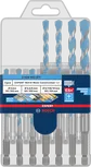 Bosch EXPERT HEX-9 Multi Construction Drill Bit Set, 7 pieces.