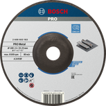 Bosch PRO Metal Bonded Grinding Disc 180 x 6 mm.
