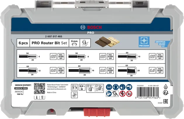 PRO Router Bit Set