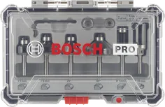 Bosch PRO Router Bit Trim and Edging Set 6 pcs.